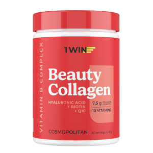 1WIN / Коллаген комплекс Beauty + B-complex, Космополитен, 240г 1WIN / Коллаген комплекс Beauty + B-complex, Космополитен, 240г
