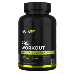 1WIN / Предтренировочный комплекс, 60 капсул