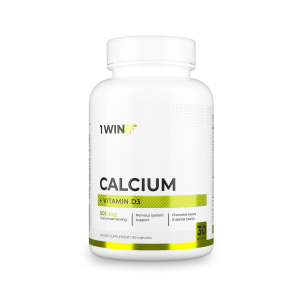 1WIN / Кальций + витамин D3. 90 капсул