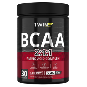 1WIN / ВСАА 2:1:1, Вкус Вишня, 30 порций