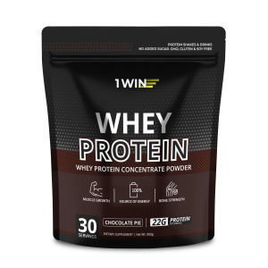 Протеин Whey Protein / Белковый коктейль для похудения, без сахара. Вкус: Шоколадный пирог,  900гр.