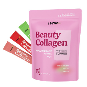 1WIN / Коллаген в стиках Beauty Collagen mix. Вкусы: Дайкири, Беллини, Космополитен, 8г, 15 стиков 1WIN / Коллаген в стиках Beauty Collagen mix. Вкусы: Дайкири, Беллини, Космополитен, 8г, 15 стиков