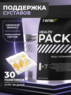 1WIN / «Хелc пак поддержка суставов»  «Joint support Нealth pack», 30 саше-пакетов