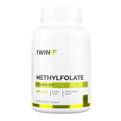 1WIN / Метилфолат 400 мкг, 60 капсул