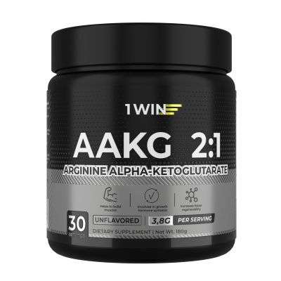 1WIN / Аминокислоты AAKG 2:1, вкус нейтральный, 30 порций