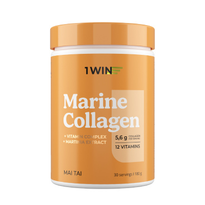 1WIN / Коллаген морской. Вкус Май Тай, 180г, 30 порций