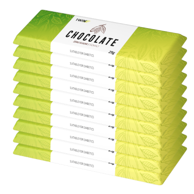 1WIN / Шоколад на изомальте, 25 г, 10 шт