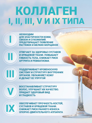 1WIN / Набор MULTI Collagen 3 вкуса: Апероль, Маргарита, Пина Колада