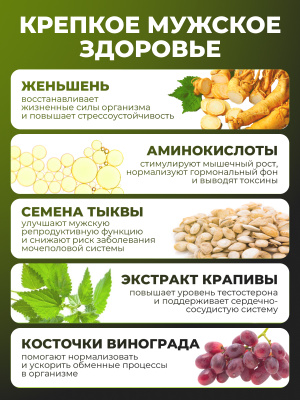 1WIN / Мультивитамины для мужчин, 120 таблеток